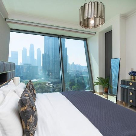 Prestige Living 1Br With Full Burj Khalifa View By Auberge دبي المظهر الخارجي الصورة