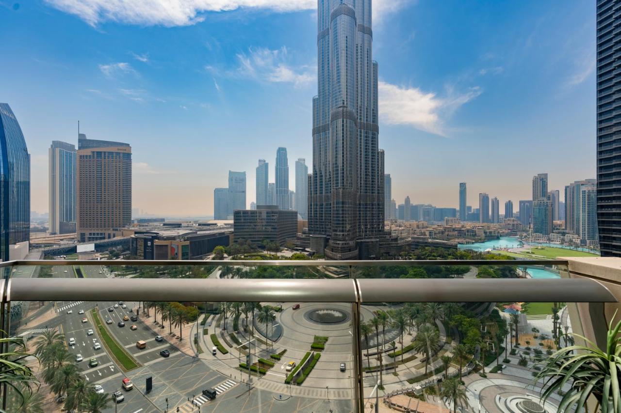 Prestige Living 1Br With Full Burj Khalifa View By Auberge دبي المظهر الخارجي الصورة