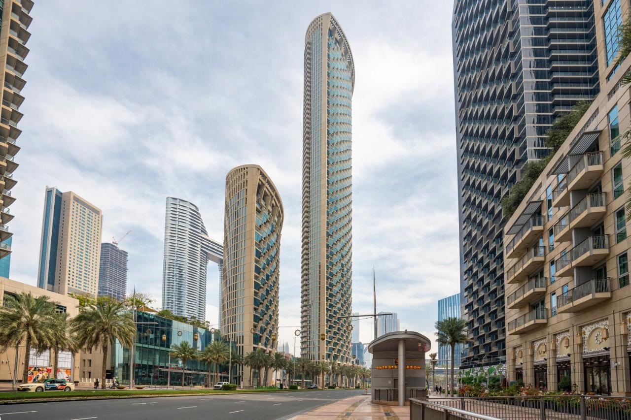 Prestige Living 1Br With Full Burj Khalifa View By Auberge دبي المظهر الخارجي الصورة